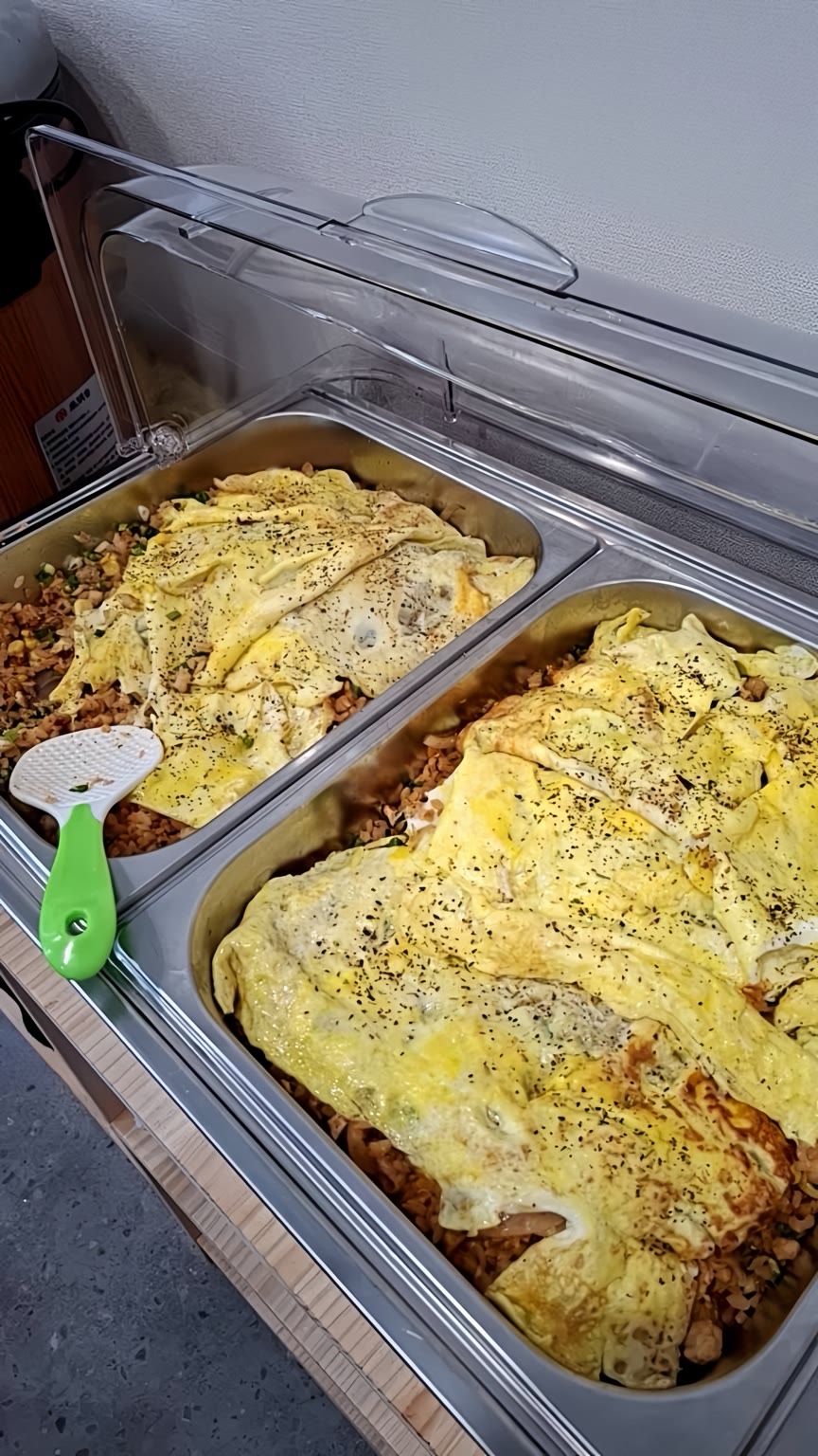 三木鐵板燒自助區鐵板炒飯