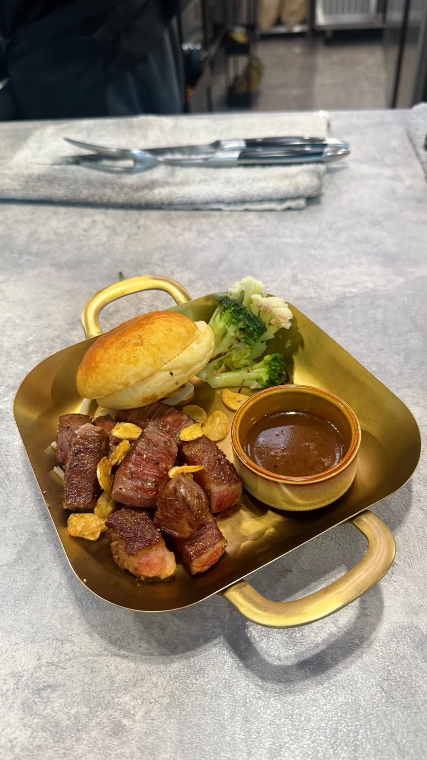 三木鐵板燒 A5等級和牛排餐